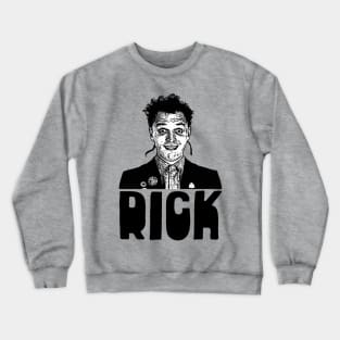 Rik Mayall / Rick The Young Ones FanArt #2 Crewneck Sweatshirt